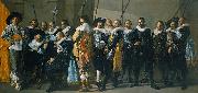 Frans Hals De Magere Compagnie oil on canvas